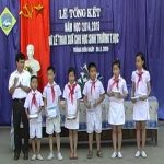Trường tiểu học Tràng Sơn tổ chức tổng kết năm học 2014-2015